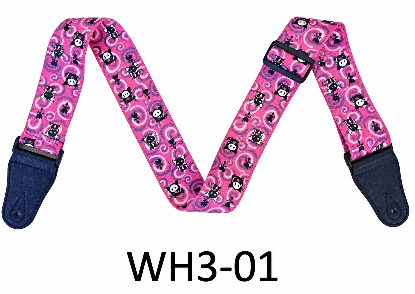 WH3-01 guitar and ukulele strap